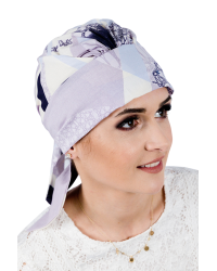 Turban chusta wiązana z bawełny Lidia Miriam C/117