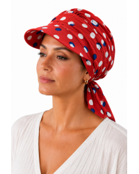 Turban chusta z daszkiem dla kobiet po chemioterapii Lidia Cleo