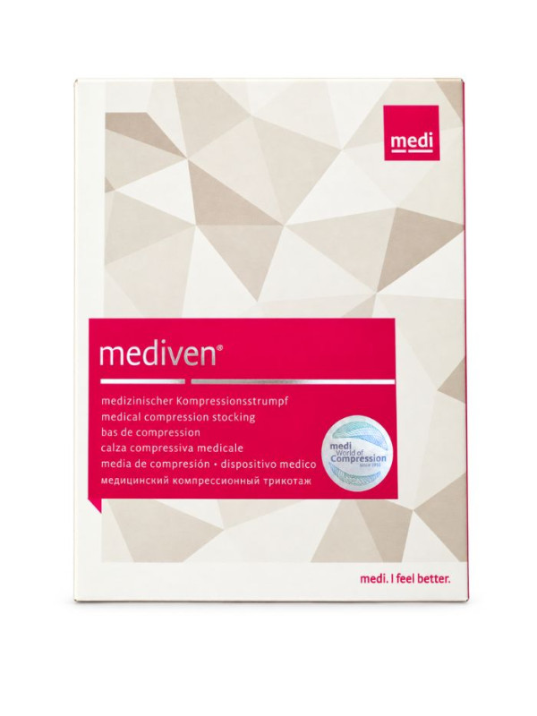 Rękaw Uciskowy Samonośny MEDI Mediven Esprit CCL2 – long, carmel, rozmiar II