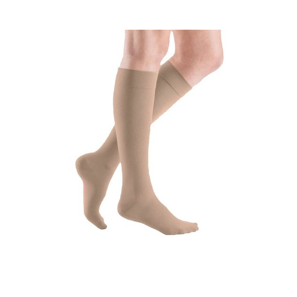 Podkolanówki Przeciwżylakowe MEDIVEN Elegance 2 klasa kompresji Zamknięte Krótkie MEDI Carmel