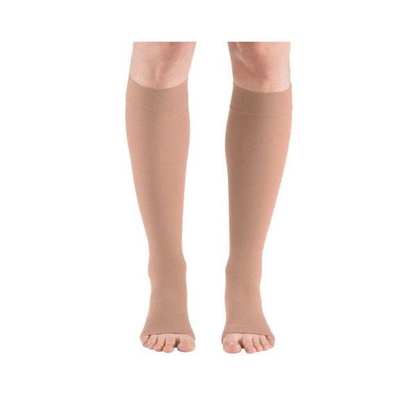 Podkolanówki Przeciwżylakowe MEDIVEN Elegance 2 klasa kompresji Otwarte Normal MEDI Kaszmir