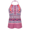 Top Tankini Z Kieszonkami Na Protezę Piersi Amoena Boho Vibes 71561
