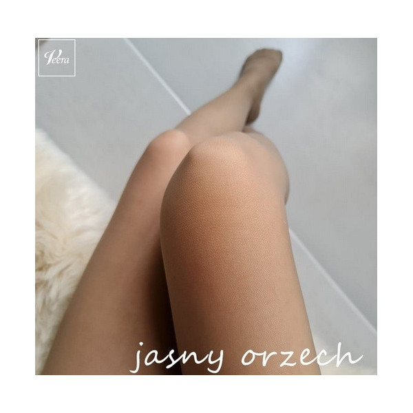 Rajstopy przeciwżylakowe ucisk profilaktyczny Veera jasny orzech 70 DEN