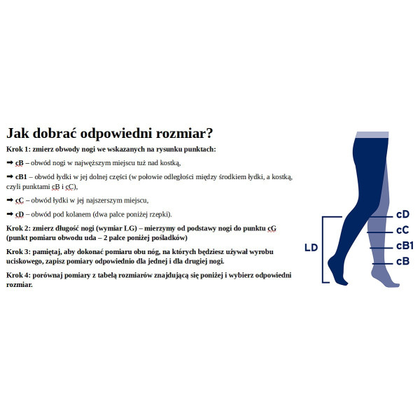 Podkolanówki Przeciwżylakowe Jobst Opaque Klasa Ucisku II Naturalny
