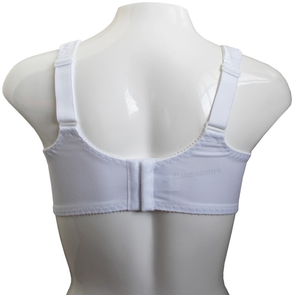 Biustonosz dla amazonek do protez piersi biały Thuasne Klaudia