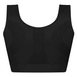 Biustonosz kompresyjny po operacji piersi czarny Amoena Sina 45008