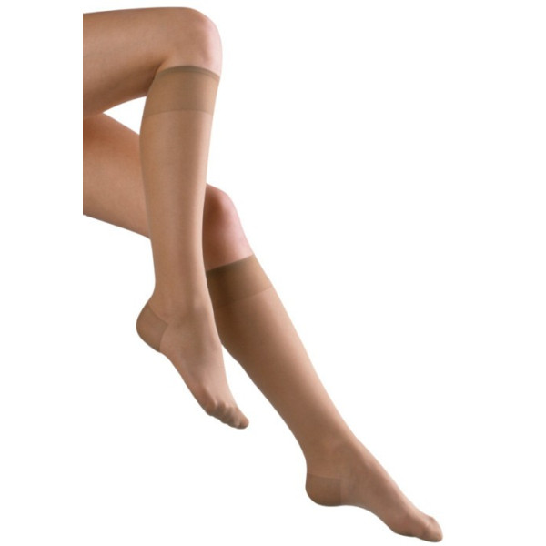 Podkolanówki uciskowe do samolotu na podróż Aries Avicenum Travel 70 DEN