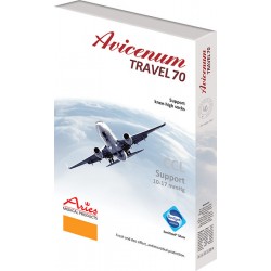 Podkolanówki na podróż Aries Avicenum Travel 70 DEN