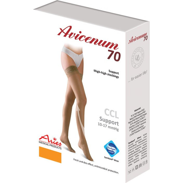 Pończochy kompresyjne Aries Avicenum 70 DEN