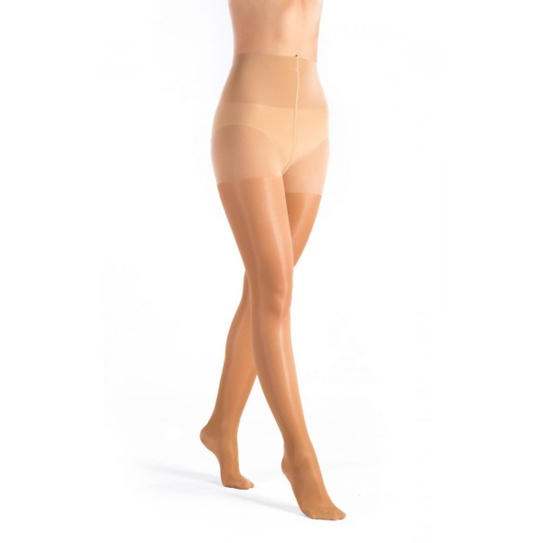 Rajstopy Przeciwżylakowe	Pani Teresa  ccl1 Premium Delicate Krótkie PT 0431 Jasne Beżowe - Rajstopy medyczne uciskowe
