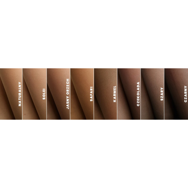 Rajstopy przeciwżylakowe ucisk profilaktyczny Veera jasny orzech 70 DEN