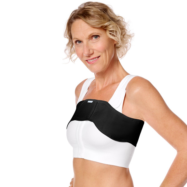 Pas anatomiczny kompresyjny na piersi po operacji Amoena 45045