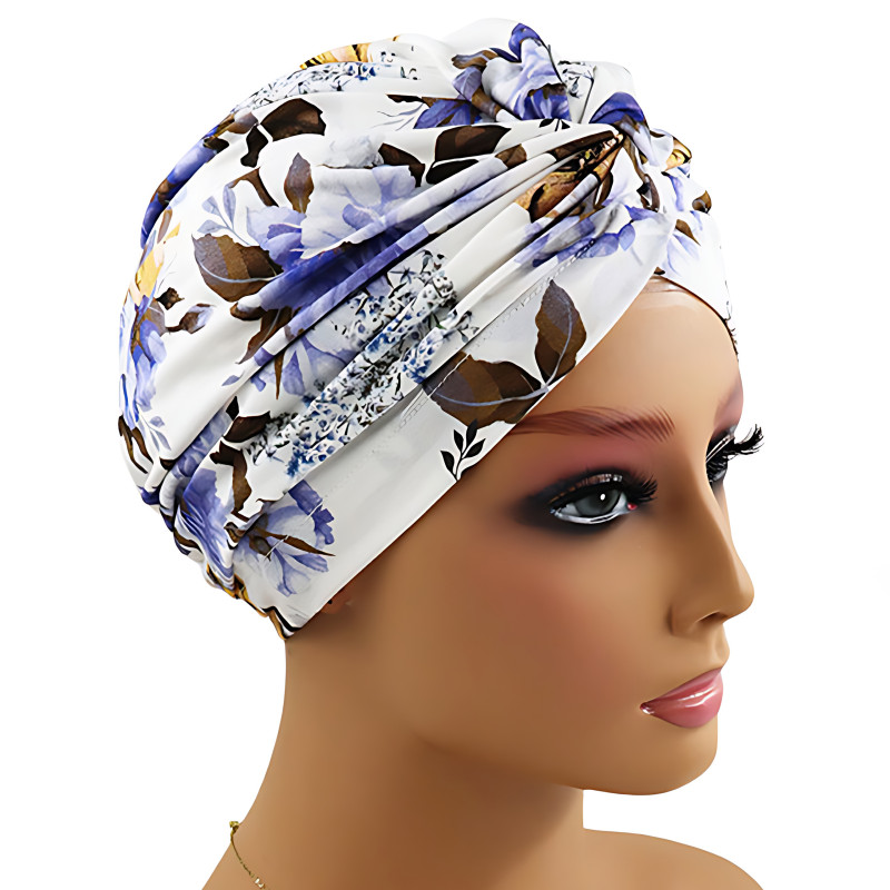 Turban damski onkologiczny przeplatany po chemioterapii Clara