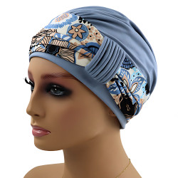 Turban na głowę bambusowy z pętelką po chemioterapii Nathalie