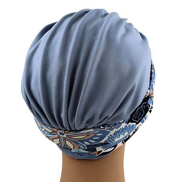 Turban na głowę bambusowy z pętelką po chemioterapii Nathalie