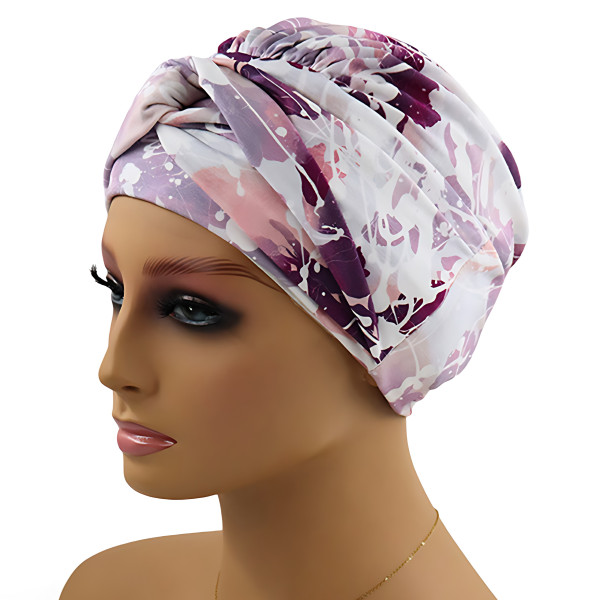 Turban damski po chemioterapii gotowy do nałożenia Nicoletta