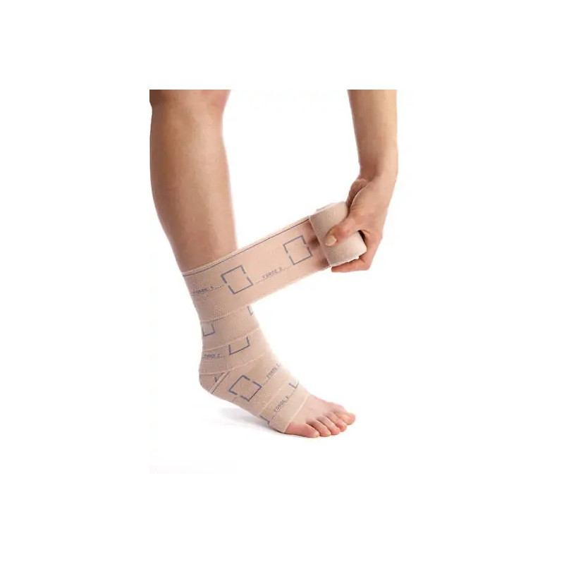 Bandaż Kompresyjny Biflex PRATIC Do Leczenia Obrzęków Elastyczny I i II klasa kompresji  '16