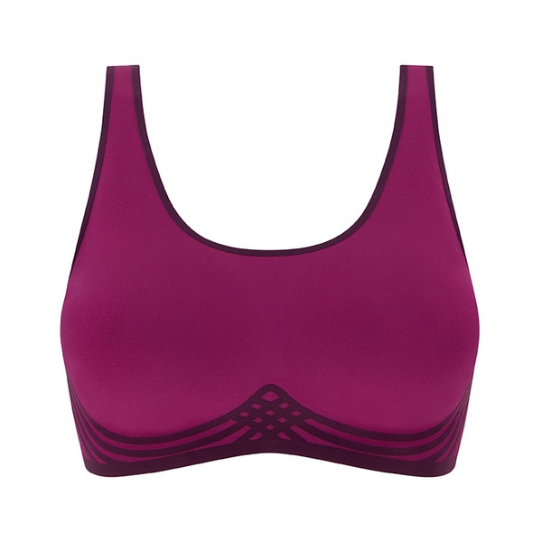 Biustonosz bez fiszbin z kieszonkami na protezę piersi Amoena Clarissa sb