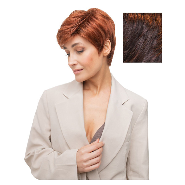 Peruka krótka mahoń NAH Joan 33bt