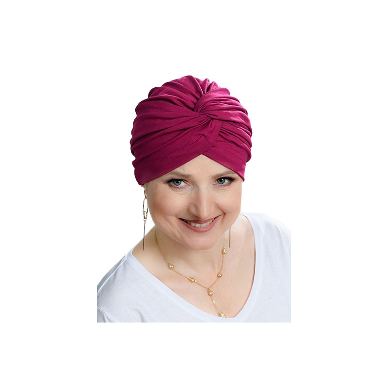 Turban damski onkologiczny przeplatany po chemioterapii Clara
