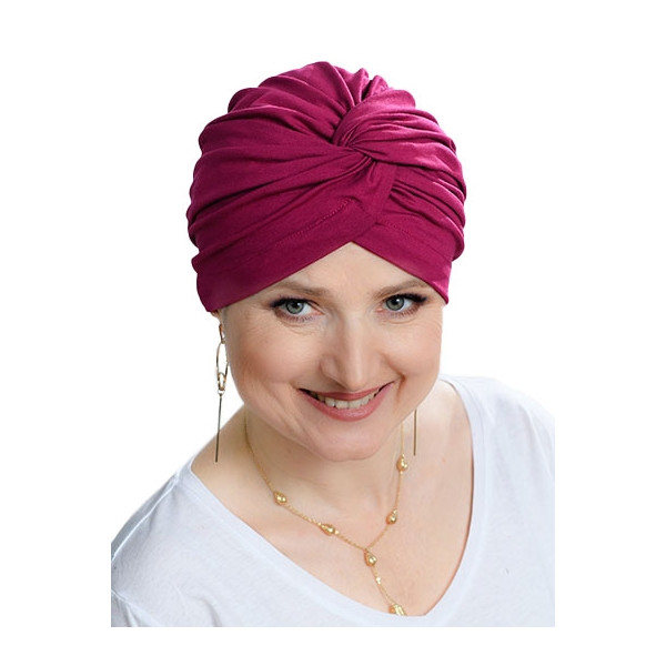 Turban damski onkologiczny przeplatany po chemioterapii Clara