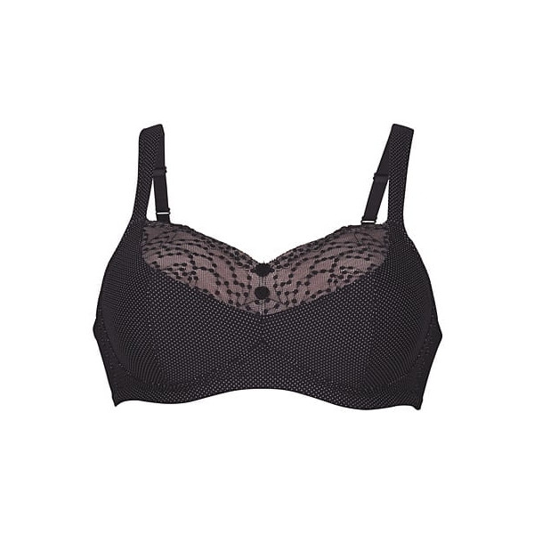 Biustonosz dla amazonek po mastektomii z kieszonkami Anita ORELY w groszki 5782x