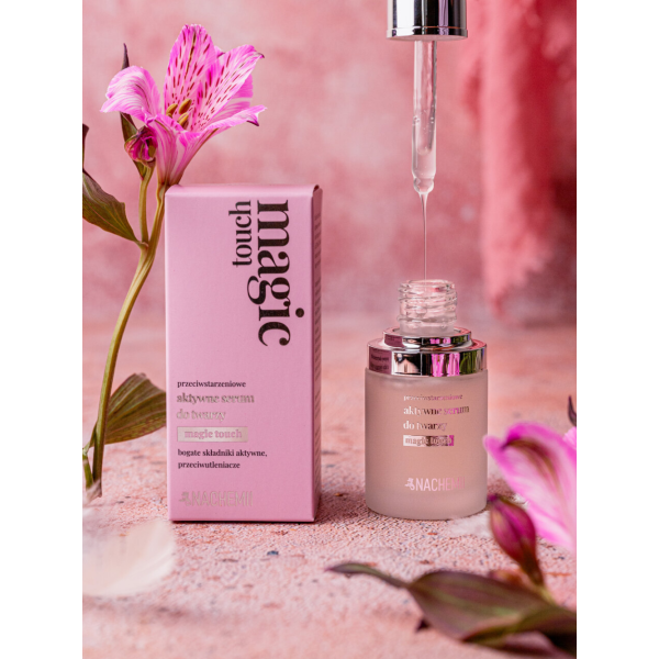 Serum do twarzy wygładzające przeciwzmarszczkowe Nachemii 30 ml