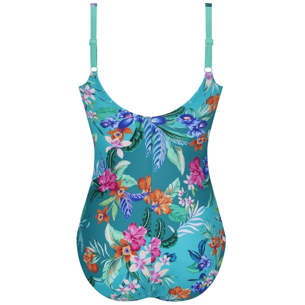 Elegancki strój kąpielowy w kwiatowy swzór dla amazonek Amoena Alvor fb 71768
