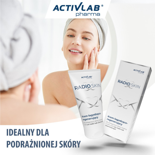 Krem łagodząco-regenerujący do pielęgnacji skóry twarzy i ciała po radioterapii/chemioterapii RADIOSKIN 150 ml