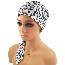Turban na lato chusta na głowę 100% bawełna także po chemioterapii Pola