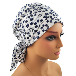 Turban na lato chusta na głowę 100% bawełna także po chemioterapii Pola