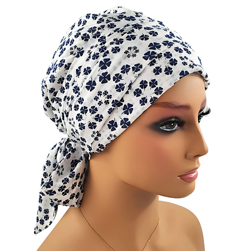 Turban na lato chusta na głowę 100% bawełna także po chemioterapii Pola