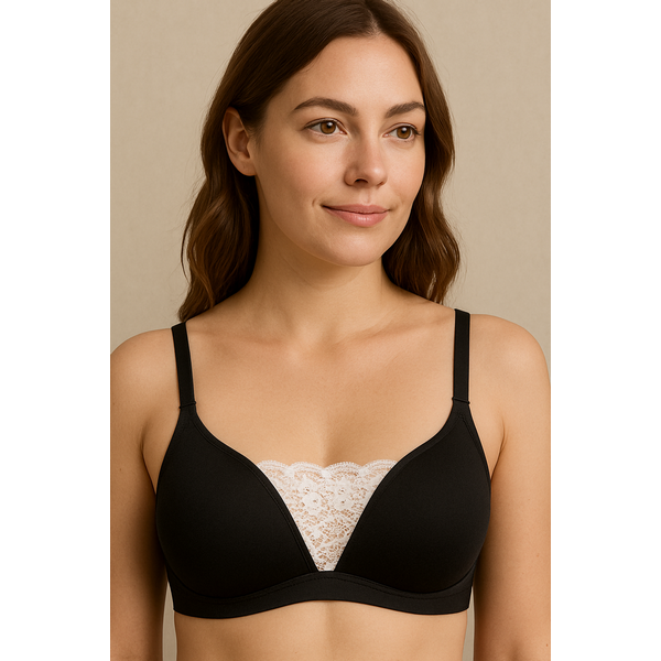 Koronkowa wstawka na dekold do biustonosza Afma