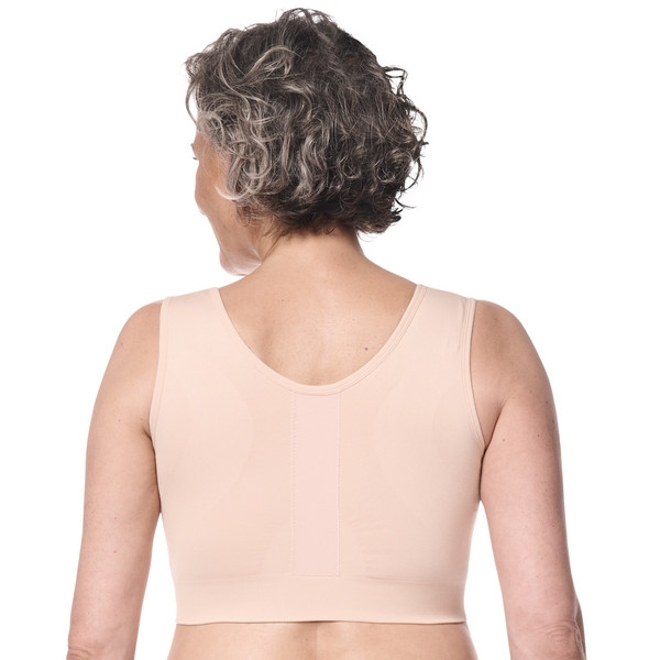 Biustonosz pooperacyjny kompresujący amazonki pudrowy róż Amoena Sina 45006