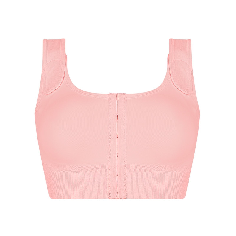 Biustonosz pooperacyjny kompresujący amazonki pudrowy róż Amoena Sina 45006