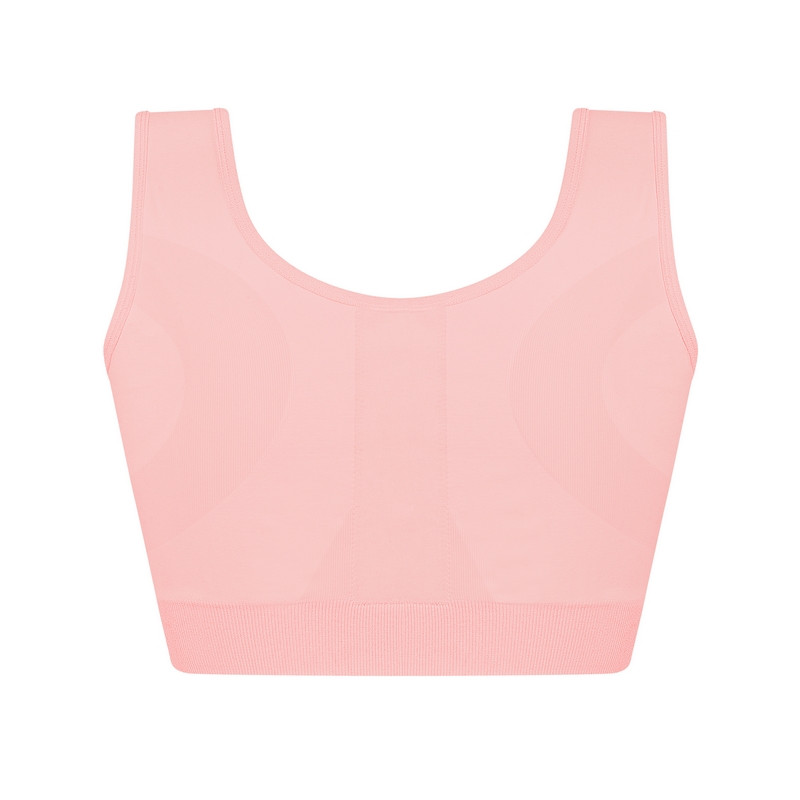 Biustonosz pooperacyjny kompresujący amazonki pudrowy róż Amoena Sina 45006