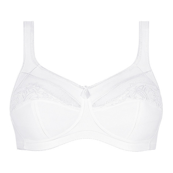 Elegancki miękki biustonosz bez fiszbin biały Amoena Isadora SB 0947