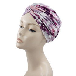 Turban damski onkologiczny przeplatany po chemioterapii Clara