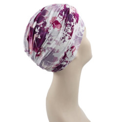 Turban damski onkologiczny przeplatany po chemioterapii Clara