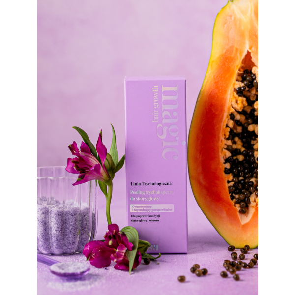 Peeling trychologiczny na porost włosów Nachemii