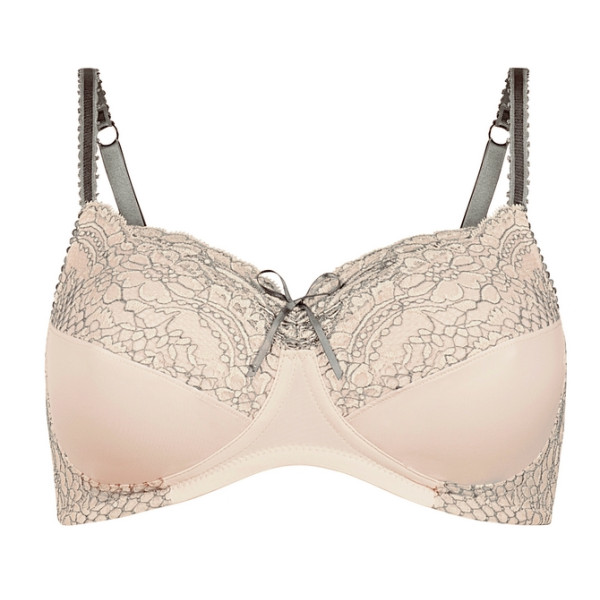 Biustonosz dla amazonek bez fiszbin z koronkową wstawką Amoena Alina SB