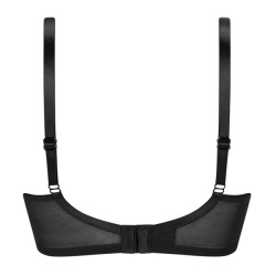 Elegancki koronkowy biustonosz dla amazonek Amoena Camilla WB 44929 black/sand