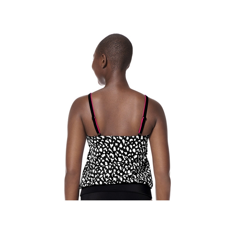 Koszulka kąpielowa tankini dla amazonek plus size Amoena Manila blouson 71658