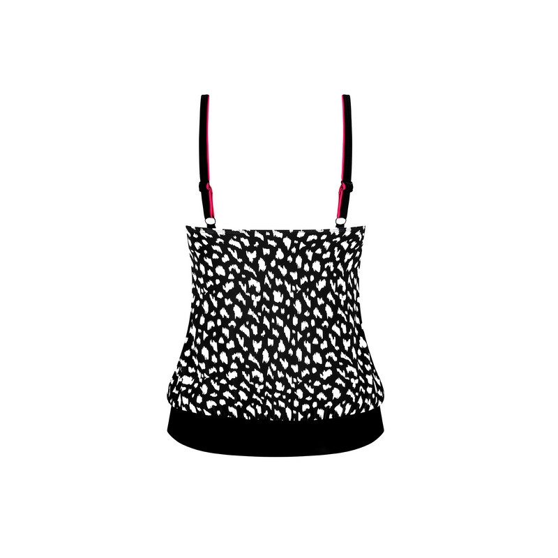 Koszulka kąpielowa tankini dla amazonek plus size Amoena Manila blouson 71658