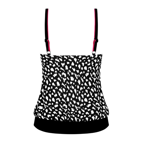 Koszulka kąpielowa tankini dla amazonek plus size Amoena Manila blouson 71658