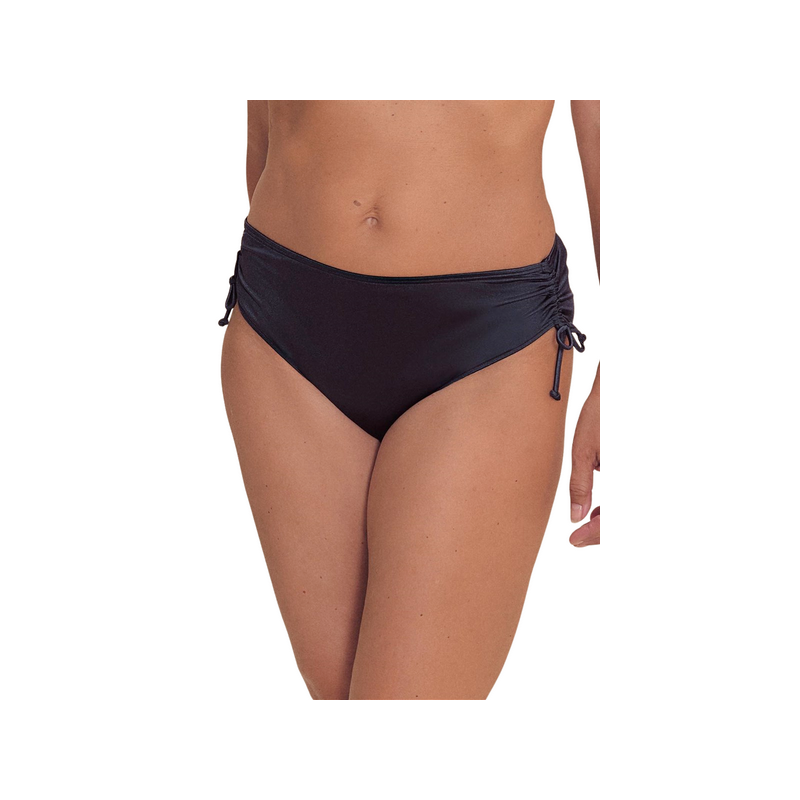 Granatowe majtki kąpielowe na plażę z wyższym stanem Amoena Lazio MHPTY 71816