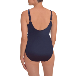 Elegancki granatowy strój na lato dla amazonek Amoena Lazio hb 71814