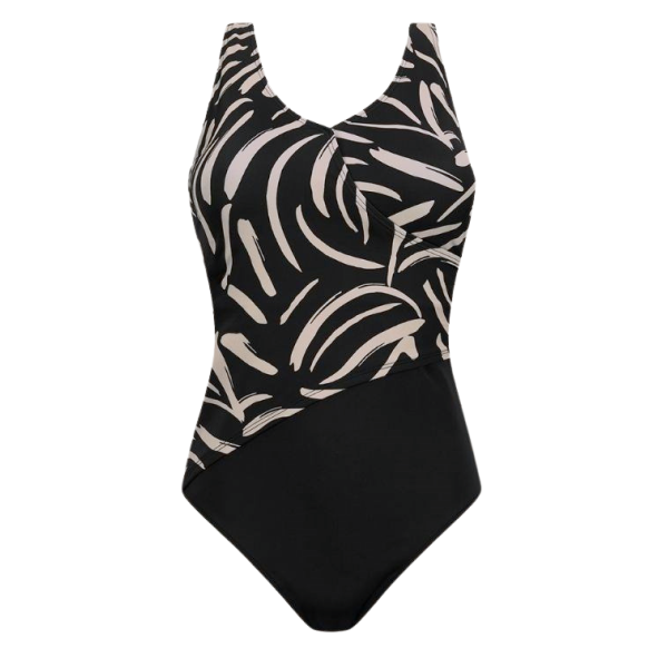 Jednoczęściowy strój kąpielowy wyszczuplający po mastektomii Amoena Turin fb 71793