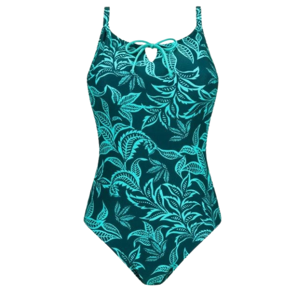 Jednoczęściowy gorset kąpielowy dla amazonek na basen Amoena Salerno OP 71797