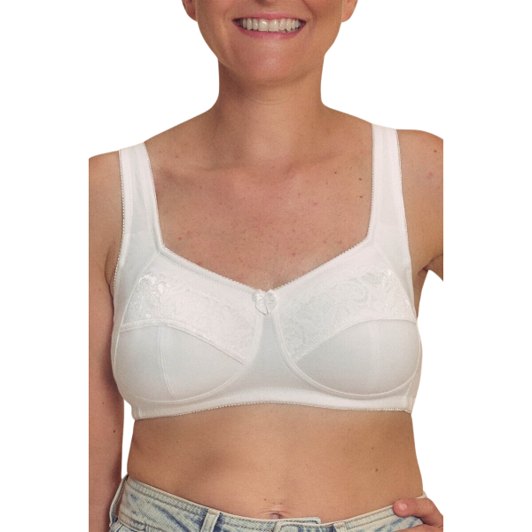 Biustonosz zkieszonkami na protezę po mastektomii Amoena Katja sb 45116